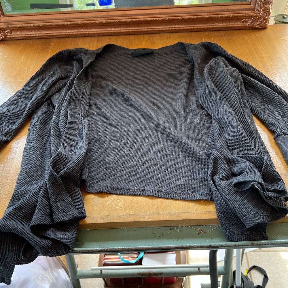 The Thermal Gray Comfy Cardigan